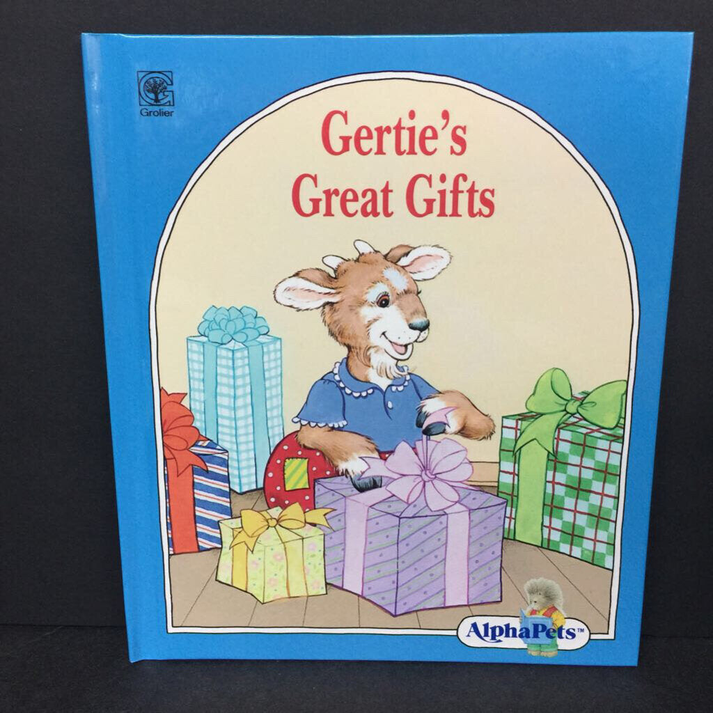 Gertie's Great Gifts (Alphapets) (Ruth Lerner Perle) -character hardcover