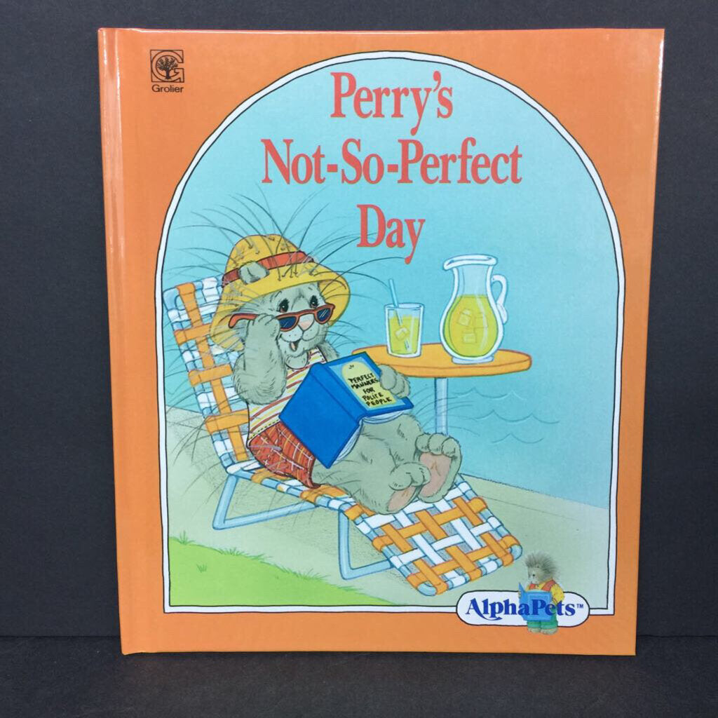 Perry's Not-So-Perfect Day (Alphapets) (Sarah Dawson) -character hardcover