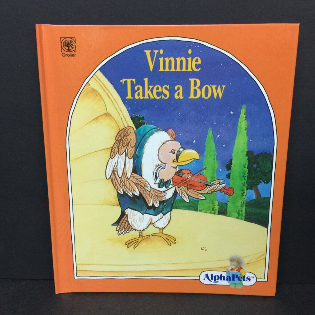 Vinnie Takes a Bow (Alphapets) (Ruth Lerner Perle) -character hardcover