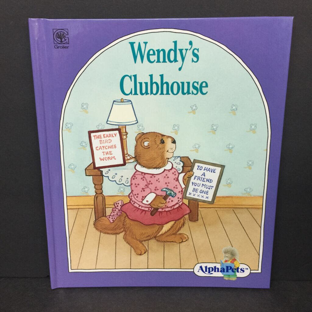 Wendy's Clubhouse (Alphapets) (Ruth Lerner Perle) -character hardcover