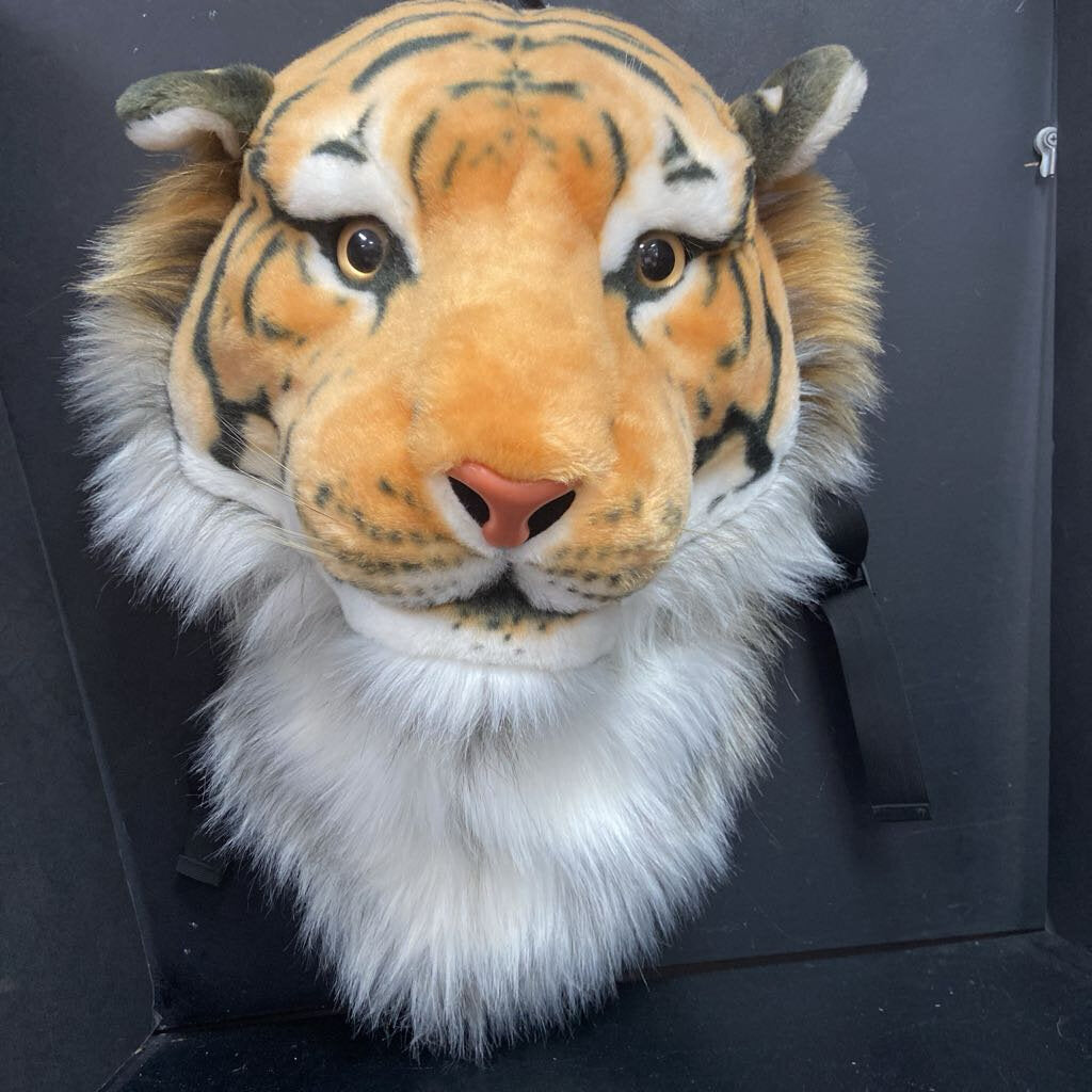 3D Tiger Head Backpack Bag (Animal Head Backpack)