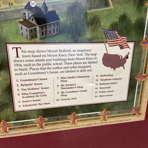 Scenes & Settings Samantha's World 1904 Backdrop for 18" Doll