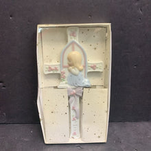 Load image into Gallery viewer, "Worship the Lord" Porcelain Cross
