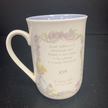 Load image into Gallery viewer, "Kim" Personalized Porcelain Mug 1990 Vintage Collectible
