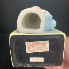 Load image into Gallery viewer, Bear at Vanity Wind Up Music Box 1989 Vintage Collectible (San Francisco Music Box Company)
