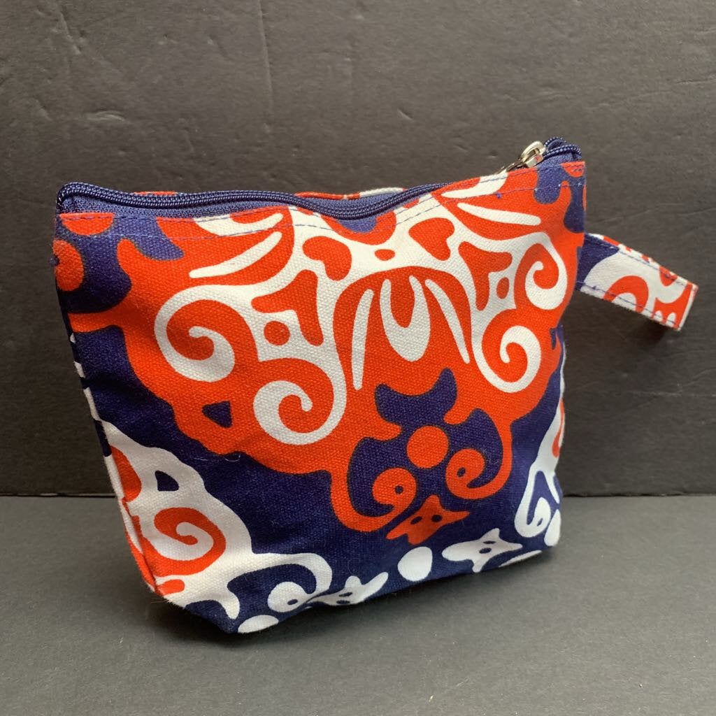 Patterned Cosmetics Bag