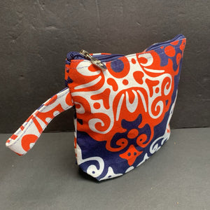 Patterned Cosmetics Bag
