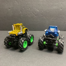 Load image into Gallery viewer, 2pk Mini Push &amp; Go Monster Trucks
