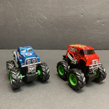 Load image into Gallery viewer, 2pk Mini Push &amp; Go Monster Trucks

