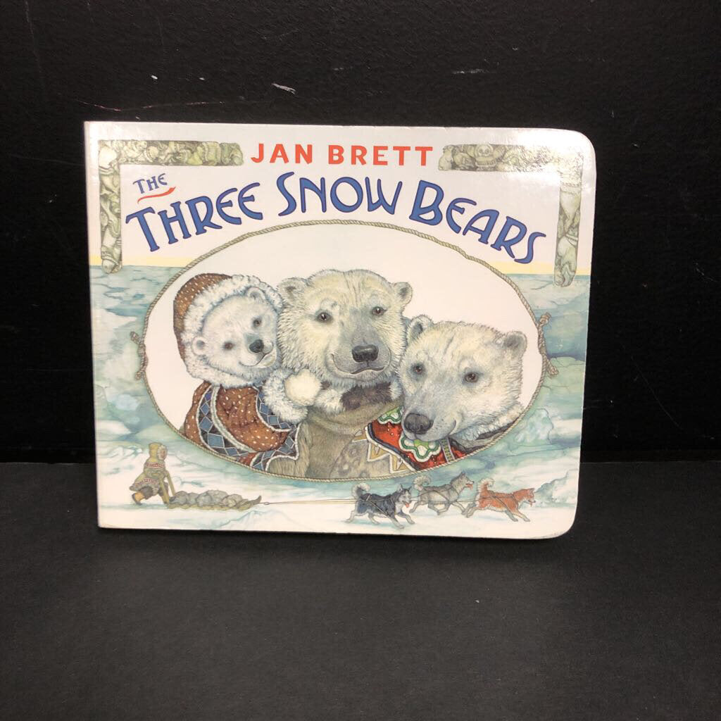 The Three Snow Bears (Jan Brett) -board