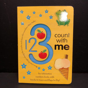1 2 3 Count With Me (Tiger Tales) -board