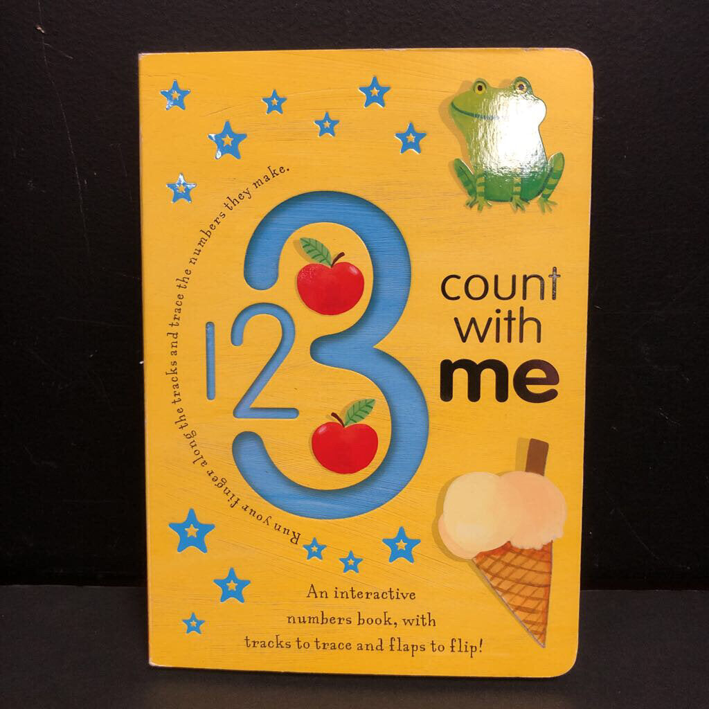1 2 3 Count With Me (Tiger Tales) -board