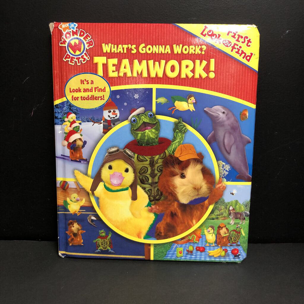 What's Gonna Work? Teamwork! (Wonder Pets) -character look & find board