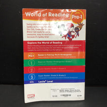 Load image into Gallery viewer, Spidey Saves the Day (World of Reading Level Pre-1) (Marvel Spidey and His Amazing Friends) -character reader paperback
