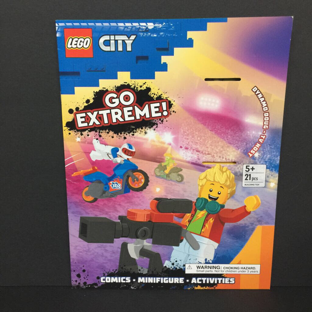 Go Extreme! (LEGO City) -character comic activity paperback