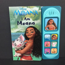 Load image into Gallery viewer, I am Moana (Disney Princess) (Emily Skwish) -character sound board
