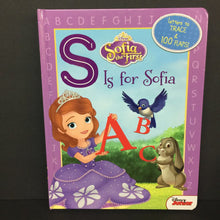 Load image into Gallery viewer, S is for Sofia (Disney Princess Sofia the First) -character board
