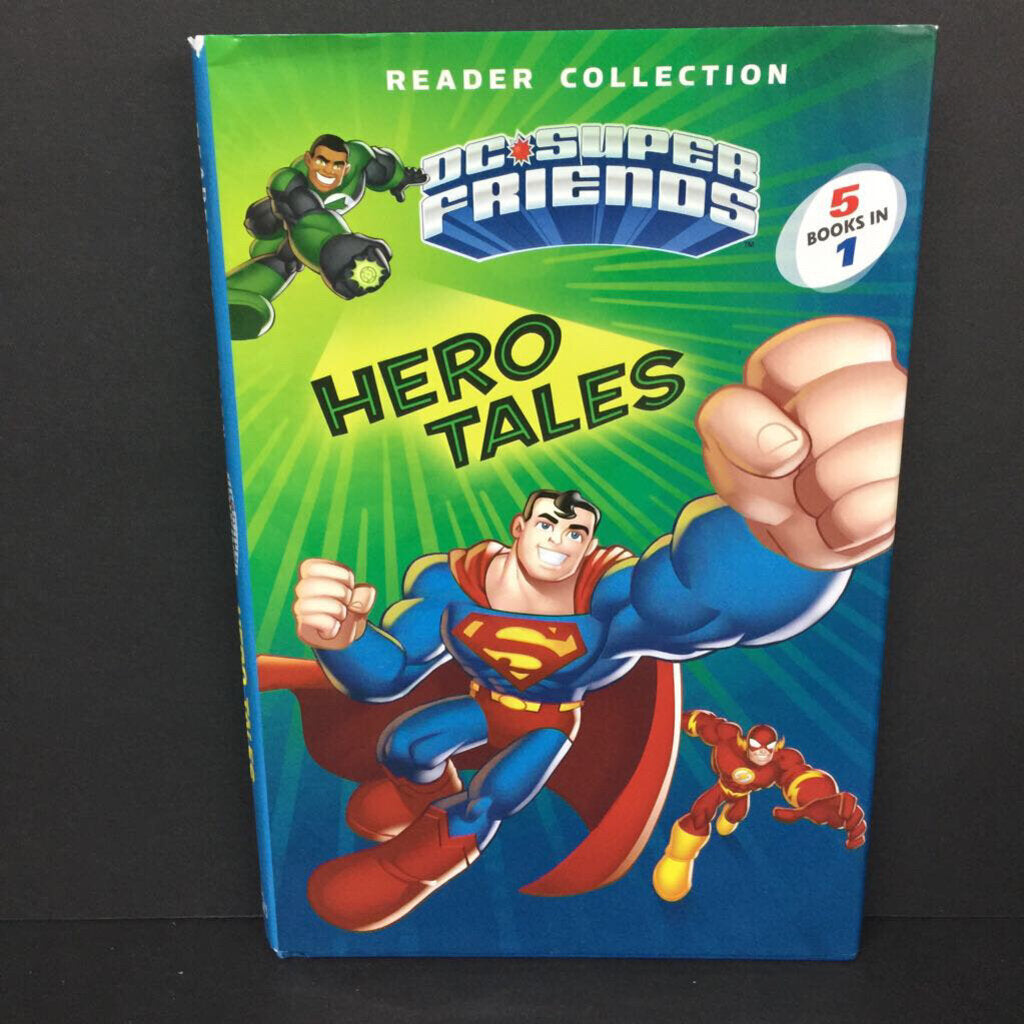 Hero Tales (DC Super Friends) -character reader hardcover