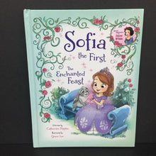 Load image into Gallery viewer, The Enchanted Feast (Disney Princess Sofia the First) (Catherine Hapka) -character hardcover
