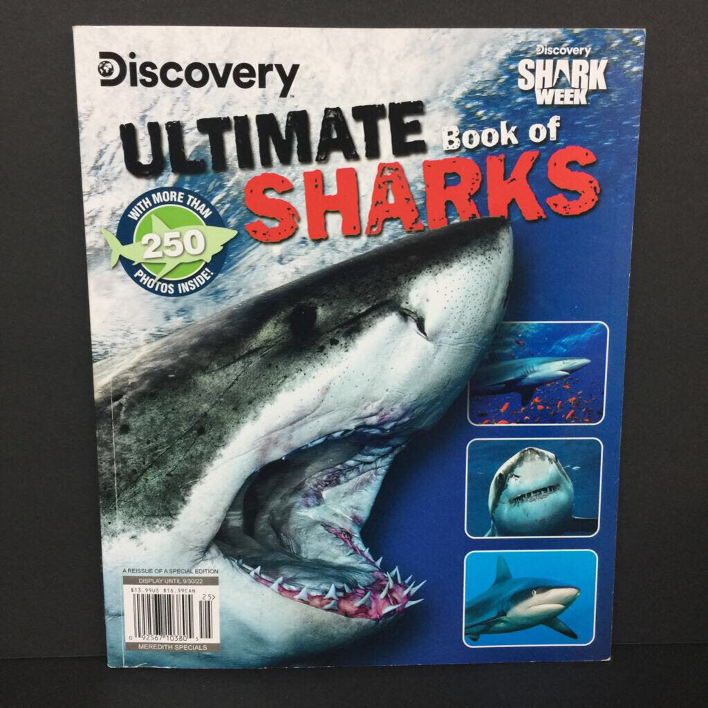 Ultimate Book of Sharks (Discovery Shark Week) (Lori Stein) -character hardcover