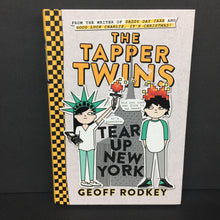 Load image into Gallery viewer, The Tapper Twins Tear Up New York (Geoff Rodkey) -hardcover series
