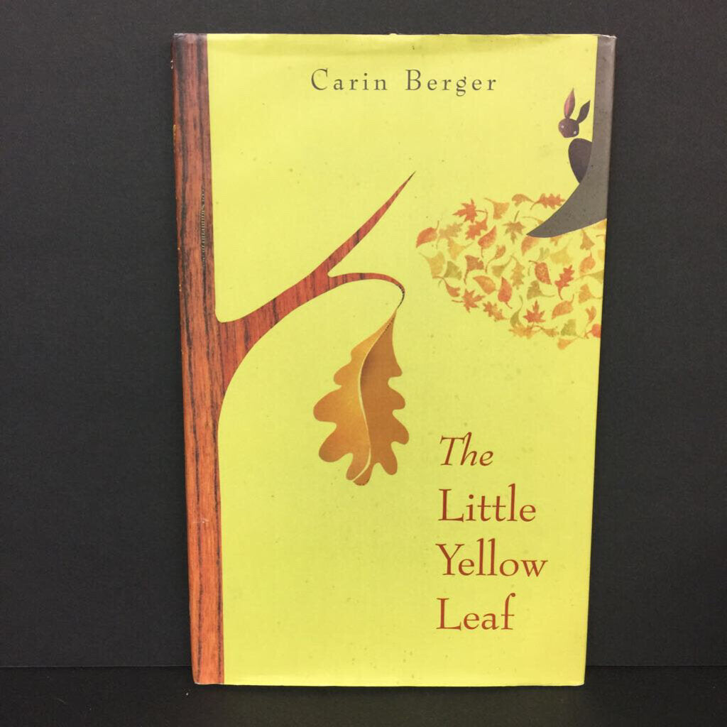The Little Yellow Leaf (Carin Berger) -hardcover