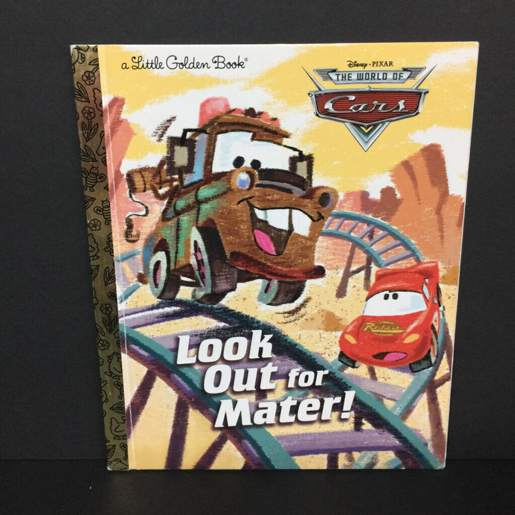 Look Out for Mater! (Disney Cars) (Golden Book) -character hardcover