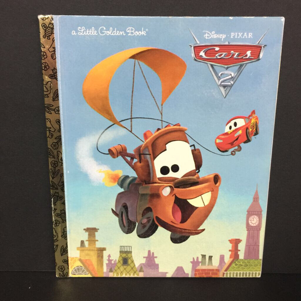 Cars 2 (Disney Cars) (Golden Book) -character hardcover