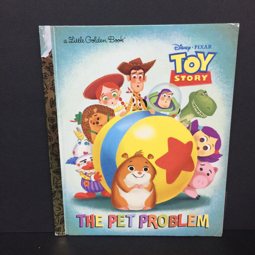 The Pet Problem (Disney Pixar Toy Story) (Golden Book) -character hardcover