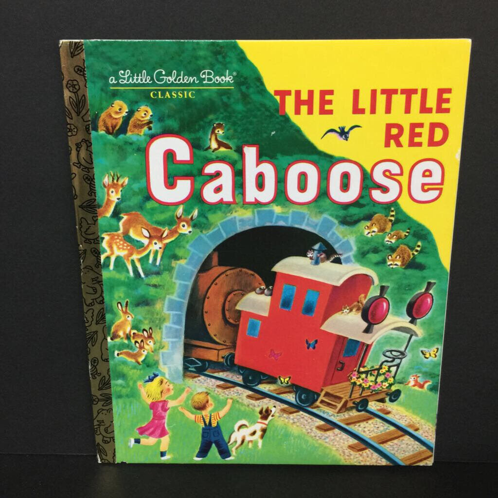 The Little Red Caboose (Golden Book Classic) (Marian Potter) -hardcover