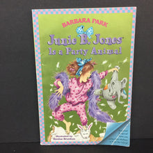Load image into Gallery viewer, Junie B. Jones is a Party Animal (Barbara Park) (Shiny Cover) -series paperback
