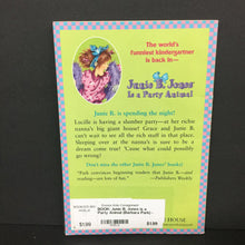 Load image into Gallery viewer, Junie B. Jones is a Party Animal (Barbara Park) (Shiny Cover) -series paperback
