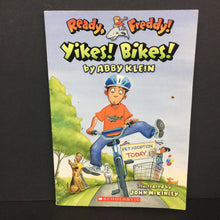 Load image into Gallery viewer, Yikes! Bikes! (Ready, Freddy!) (Abby Klein) -series paperback
