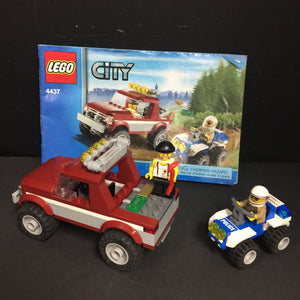 4437 Police Pursuit Lego City Set