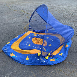 Baby Spring Pool Float w/Canopy