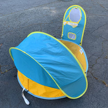 Load image into Gallery viewer, Paddling Pool w/Sun Shade &amp; Basketball Hoop (Peradix)

