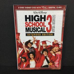High School Musical 3 2-Disc Extended Edition-Movie Disney