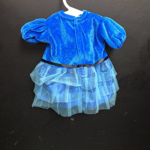 Velvet Tulle Dress for 18" Doll