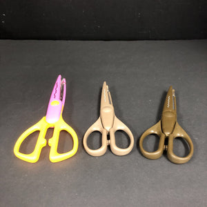 3pk Zig-Zag Scissors