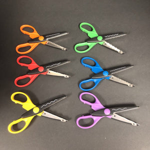 6pk Zig-Zag Scissors