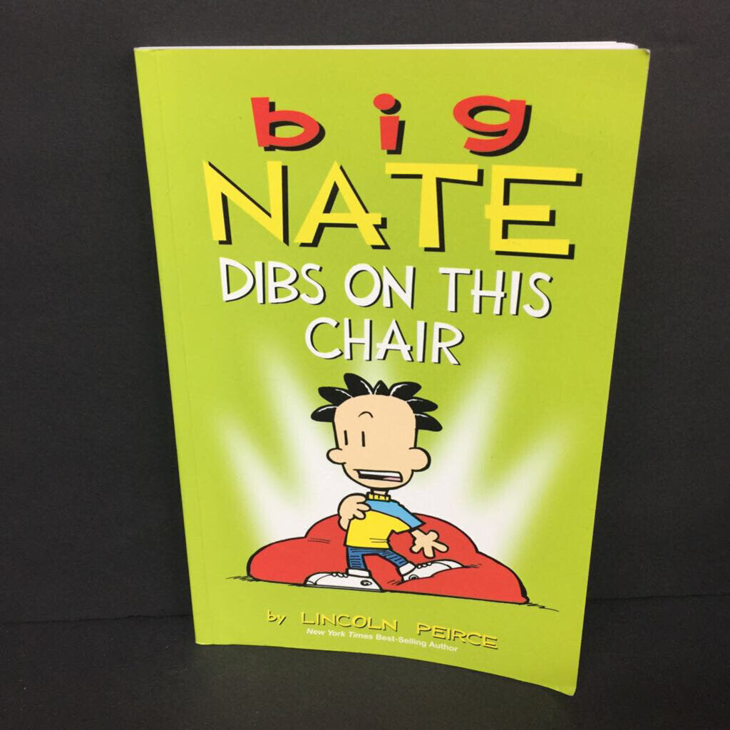 Big Nate: Dibs on this Chair (Lincoln Peirce) (Graphic Novel) -series comic paperback