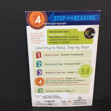 Load image into Gallery viewer, Mikey&#39;s Monster (TMNT) (Step Into Reading Level 4) (Hollis James) -character reader paperback
