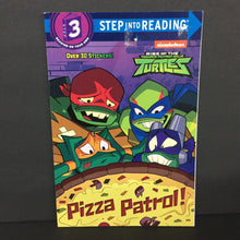 Load image into Gallery viewer, Pizza Patrol! (Rise of the Teenage Mutant Ninja Turtles) (TMNT) (Step Into Reading Level 3) -character reader paperback
