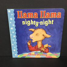 Load image into Gallery viewer, Llama Llama&#39;s Little Library (Anna Dewdney) (Box Set) -character board
