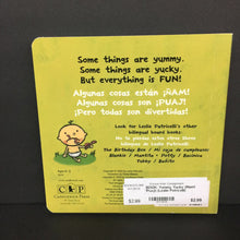 Load image into Gallery viewer, Yummy Yucky (!Nam! !Puaj!) (Leslie Patricelli) (English/Spanish) -board
