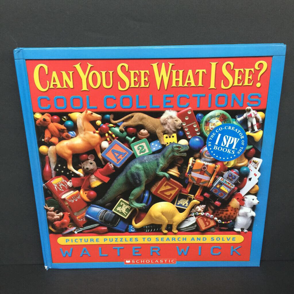 Can You See What I See? Cool Collections (Walter Wick) -look & find hardcover
