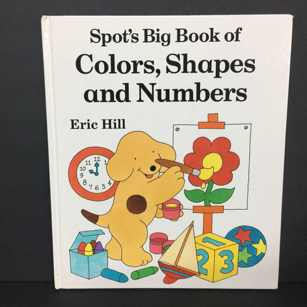 Spot's Big Book of Colors, Shapes, and Numbers (Eric Hill) (Math) -educational character hardcover