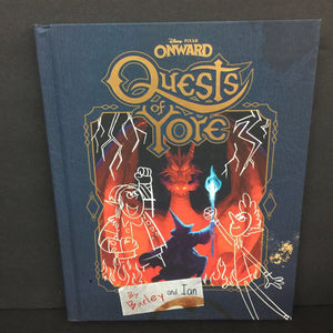Quests of Yore (Disney Pixar Onward) (Rob Renzetti) -character hardcover