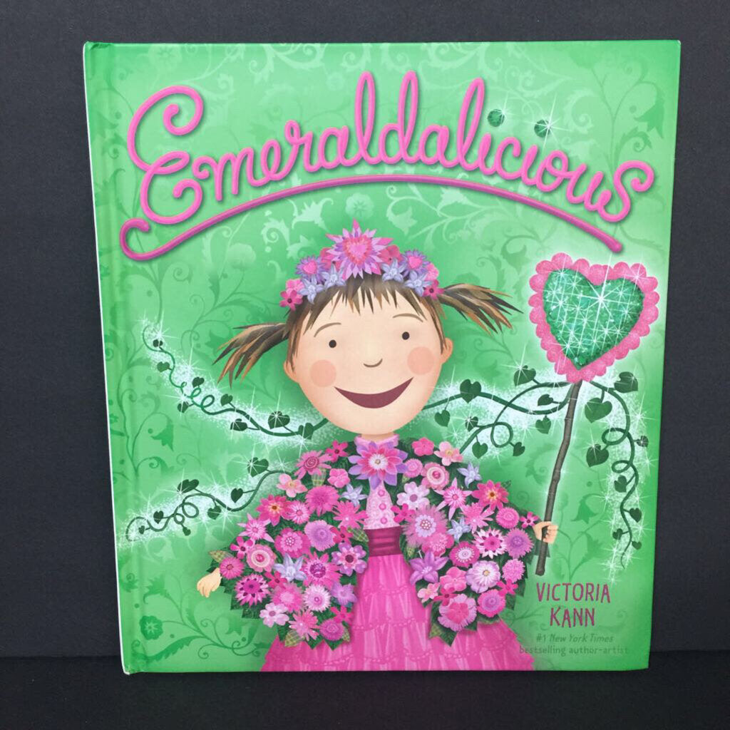 Emeraldalicious (Pinkalicious) (Victoria Kann) -character hardcover