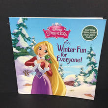 Load image into Gallery viewer, Winter Fun for Everyone! (Disney Princess) (Season: Winter) -character paperback
